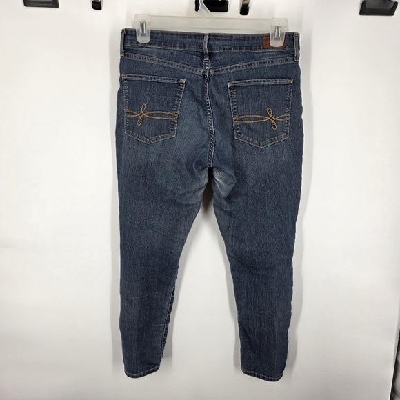 Denizen from Levi’s Modern Skinny Jeans 14 Short Dark Indigo Stretch - Picture 8 of 9